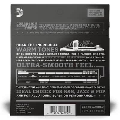 D'addario - 45-100 Regular Light Short Scale Bass Strings image 2