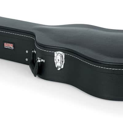 Gator - GW-DREAD - Dreadnaught Guitar Deluxe Wood Case - Black (GW-DREAD) image 3