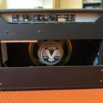 Fender '68 Custom Deluxe Reverb 2-Channel 22-Watt 1x12" Guitar Combo 2013 - Present - Black image 5