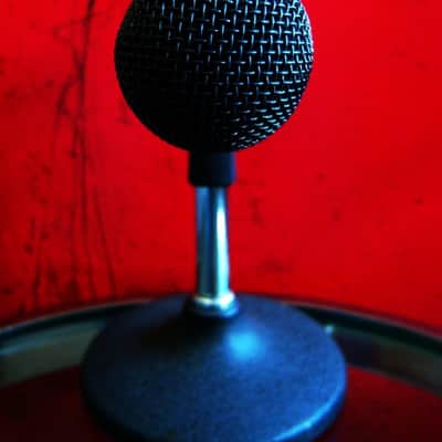 Vintage 1990's Sennheiser E815S dynamic cardioid microphone Low Z w mic clip image 2