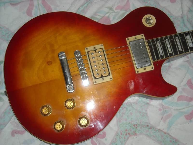 Fresher FLP LP copy 1970 cherry sunburst. super ez project.j image 1
