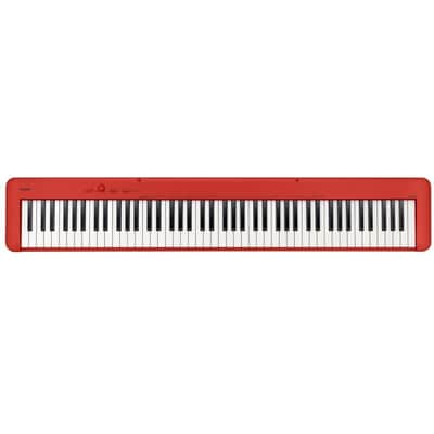 Casio CDP-S160 Digital Piano, Red