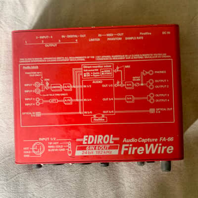 EDIROL FA-66 FireWire Audio Capture image 2
