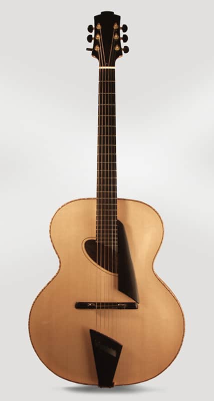 John Monteleone Speciale Arch Top Acoustic Guitar (2010), ser. #252, original brown hard shell case. image 1