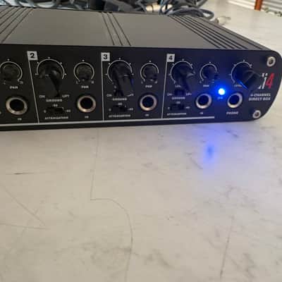 dbx DI4 Active 4-Channel Direct Box with Line Mixer 2010s - Black image 4