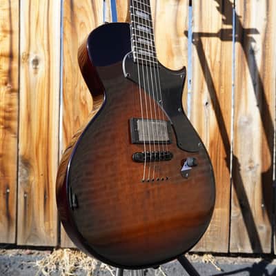ESP LTD EC-01FT Vintage Burst 6-String Electric Guitar (2024) image 5