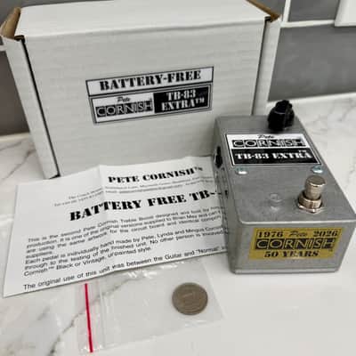 Pete Cornish TB-83 Extra - Battery Free - Treble Booster 2026 image 1
