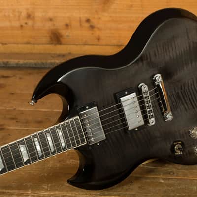 Gibson SG Modern *Left-Handed* - Trans Black Fade *Used* image 5
