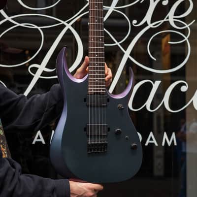 Ibanez Prestige RGD3121 Polar Lights Flat with Fishman Mick Thomson Pickups image 4