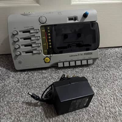 Fostex X14 Vintage Analog 4 Track Cassette Multitracker Recorder Portastudio [custom pitch mod] image 3