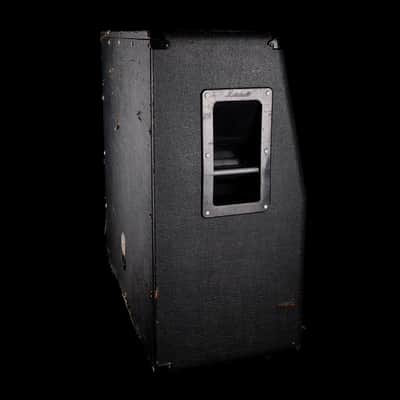 Vintage 1977 Marshall Slant Cab With "Black Backs" 4x12" 25-watt Rola Celestion Speakers Guitar Amp Cab image 5