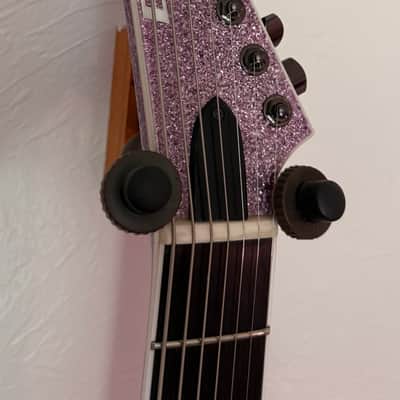 ESP E-II Horizon NT-7B Hipshot 2019 - Present - Purple Sparkle image 4