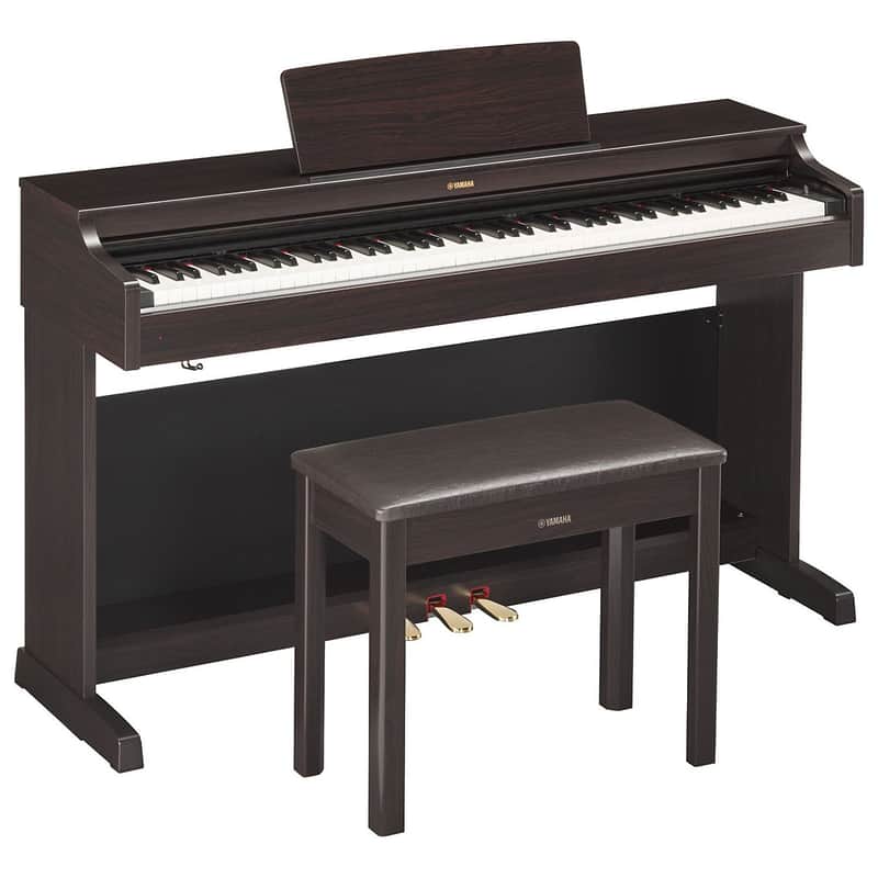 YAMAHA 電子ピアノ ARIUS（アリウス） YDP-163B 88鍵 Yamaha Arius YDP-163 88-Key Digital Console Piano with Bench Dark