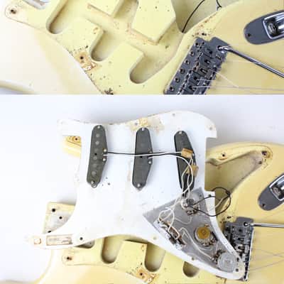 1977 Vintage Fender Stratocaster Olympic WHITE 100% Original Rosewood Fretboard 1970's Guitar OHSC image 23