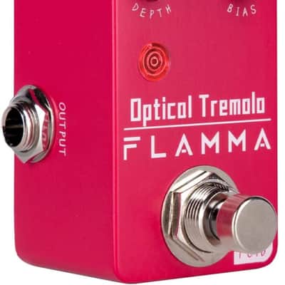FLAMMA FC16 Optical Tremolo Guitar Effects Pedal Mini Portable True Bypass image 3