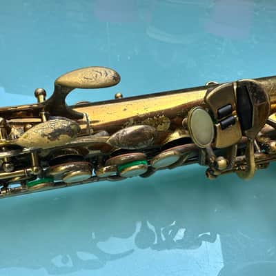 Selmer SBA altosax 1953/54 - Original gold laquer image 19