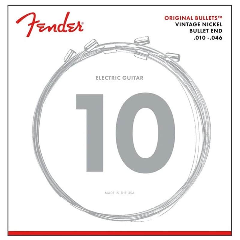 Fender 3150R Pure Nickel Bullet End Electric Guitar Strings - Regular image 1