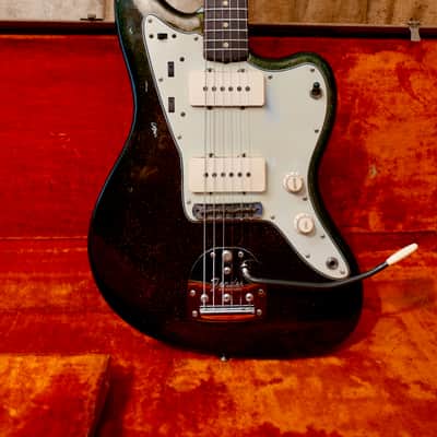 Fender Jazzmaster 1962 - Green Sparkle - Refin image 2