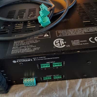 Crown 280A Commercial Power Amplifier 2000s - Black image 5