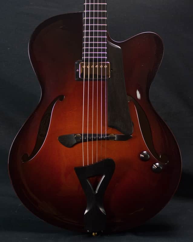 Comins 17" Concert Model Archtop Guitar No. 0266 image 1