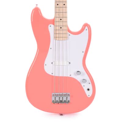 Squier Sonic Bronco Bass Tahitian Coral image 1