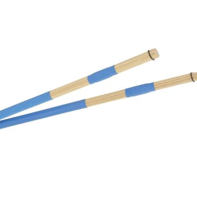 Chord Drum Rutes Rods Maple Pair Coated Grip 12 Dowels image 3