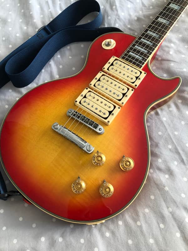 Greco EG600 “Ace Frehley” 1979 Cherry Sunburst image 1