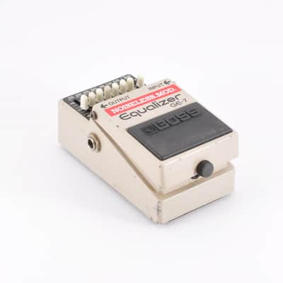 Immagine Boss GE-7 Modified Noiseless Equalizer Made in Japan 1987 Guitar Effects Pedal Used From Japan #766600 - 18