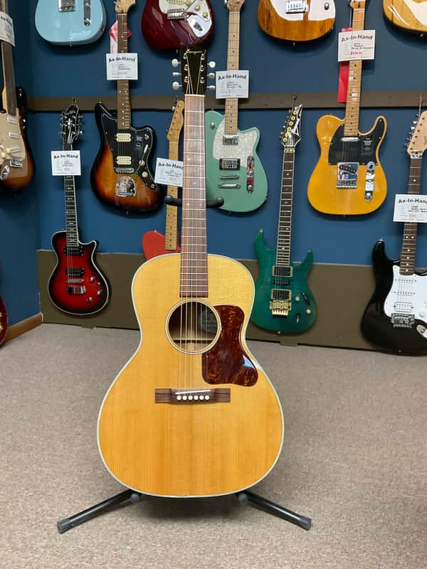 Bourgeois L-DBO Standard Figured Mahogany - Natural image 1