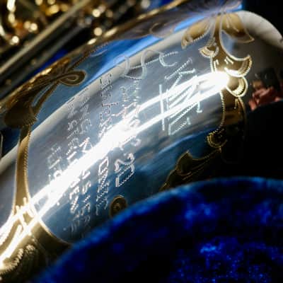 King Super 20 Silversonic Gold Inlay Tenor Saxophone image 5