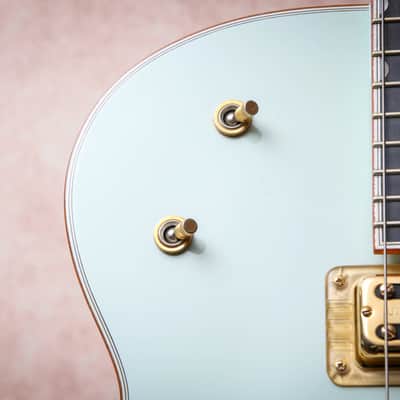 GRETSCH MIJ Falcon G6136T Limited Edition "Creme de Marine Blue + Ebony" (2014) image 6