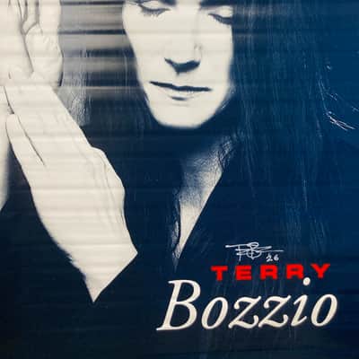Terry Bozzio Signed 1980s Large Vinyl Promo Banner image 5