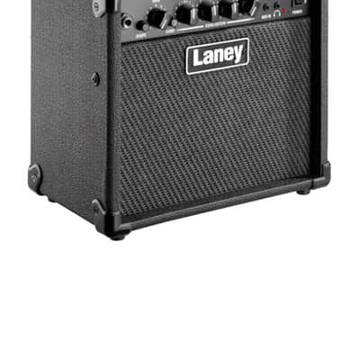 Laney LX15B 15W Bass Combo Amp with 2x5" Speakers 3-Band EQ Onboard Compressor Aux In & Headphone Out image 3