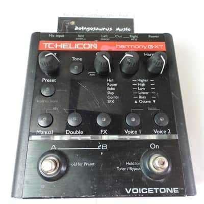 TC Helicon Voicetone Harmony G XT Vocal Effects Processor Pedal w/Power Supply image 2