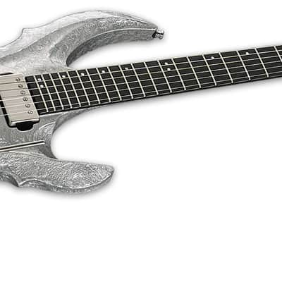 ESP FRX Liquid Metal Silver Electric Guitar + Hard Case MIJ - Brand New - In Stock image 3