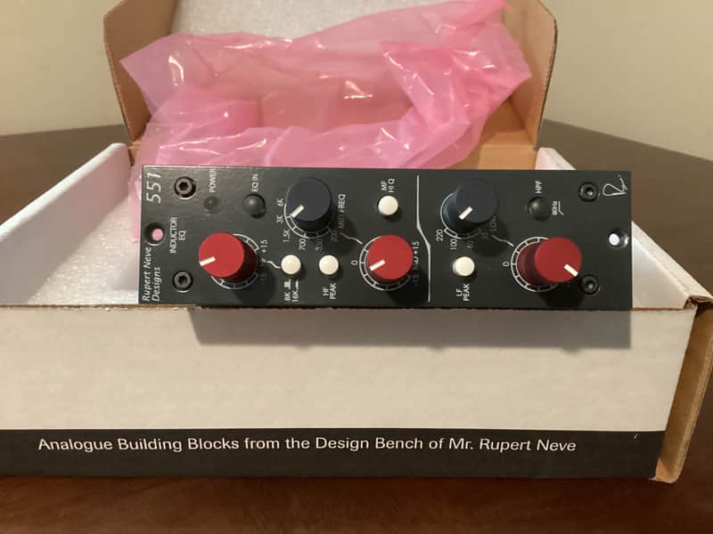Rupert Neve Designs 551 500 Series Inductor EQ Module 2014 - Present - Shelford Blue image 1