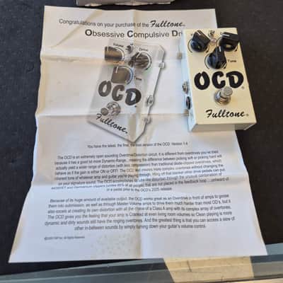 Fulltone OCD V1.4 Obsessive Compulsive Drive Overdrive Pedal image 1