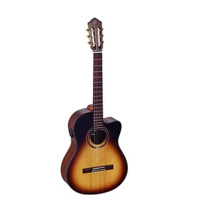 Ortega RCE158SN-TSB Slim Neck Tobacco Sunburst - 4/4 classical guitar image 1
