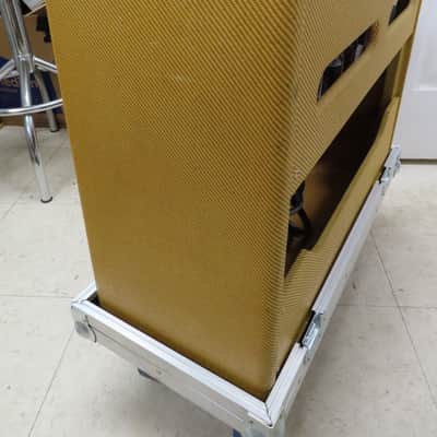 Fender Twin-Amp, Model 5E8-A, '57, 2 x 12" Tube Amp w/ Roadie ATA Case (Casters) image 17