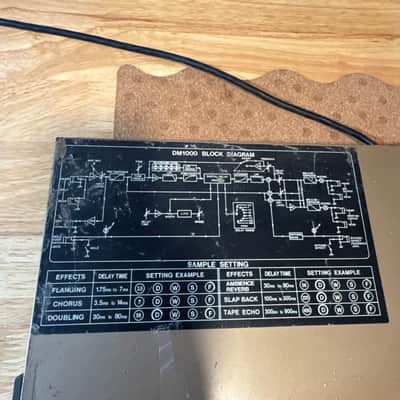 Vintage Ibanez Japan DM-1000 Digital Delay Rack Mount Guitar PA Effects Japan image 7
