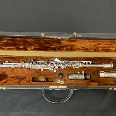 Vintage Harry Pedler & Co. Metal Clarinet Elkhart IN image 11