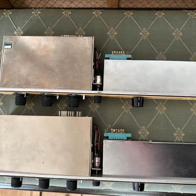 Electrodyne 709-L pair .Unracked with psu, connectors, transformers (Quad eight, Neve , api) image 5