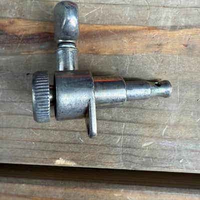 Real Life Relics Kluson 6 In Line Bass Side Revolution Series Locking D-Mount Mini Tuning Machines NICKEL KRDL-6B-NMO image 5