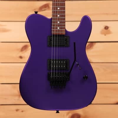 Charvel USA Select San Dimas Style 2 HH FR - Satin Plum - C12642 image 2