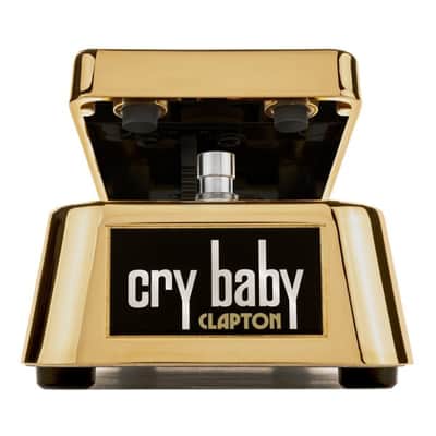 Dunlop EC95G Eric Clapton Signature Cry Baby Wah 2024 - Gold image 2