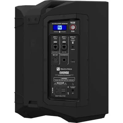 Electro-Voice EVERSE 8 Weatherized Battery-Powered Loudspeaker With Bluetooth, Black image 11