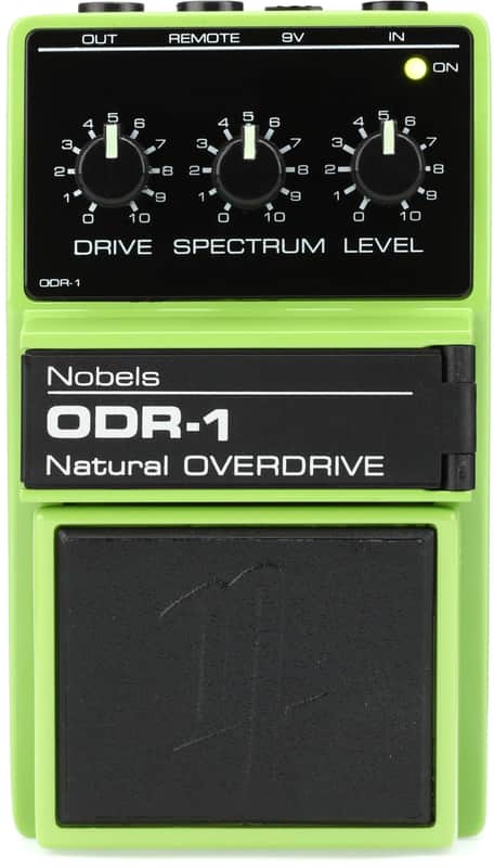 Nobels ODR-1 Natural Overdrive Pedal Green 2025 image 1