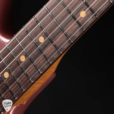 2024 - Suhr Eddie's Guitars Exclusive Roasted Classic JM Antique - Burgundy Mist image 9