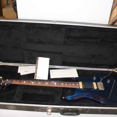 2020 Paul Reed Smith S2 Custom 24 Blue With Hard Shell Case image 2
