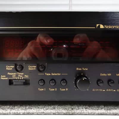 1992 Nakamichi DR-3 Stereo Cassette Deck 1-Owner Low Hours Serviced w Belts 07-15-2025 Gorgeous Condition #367 image 3